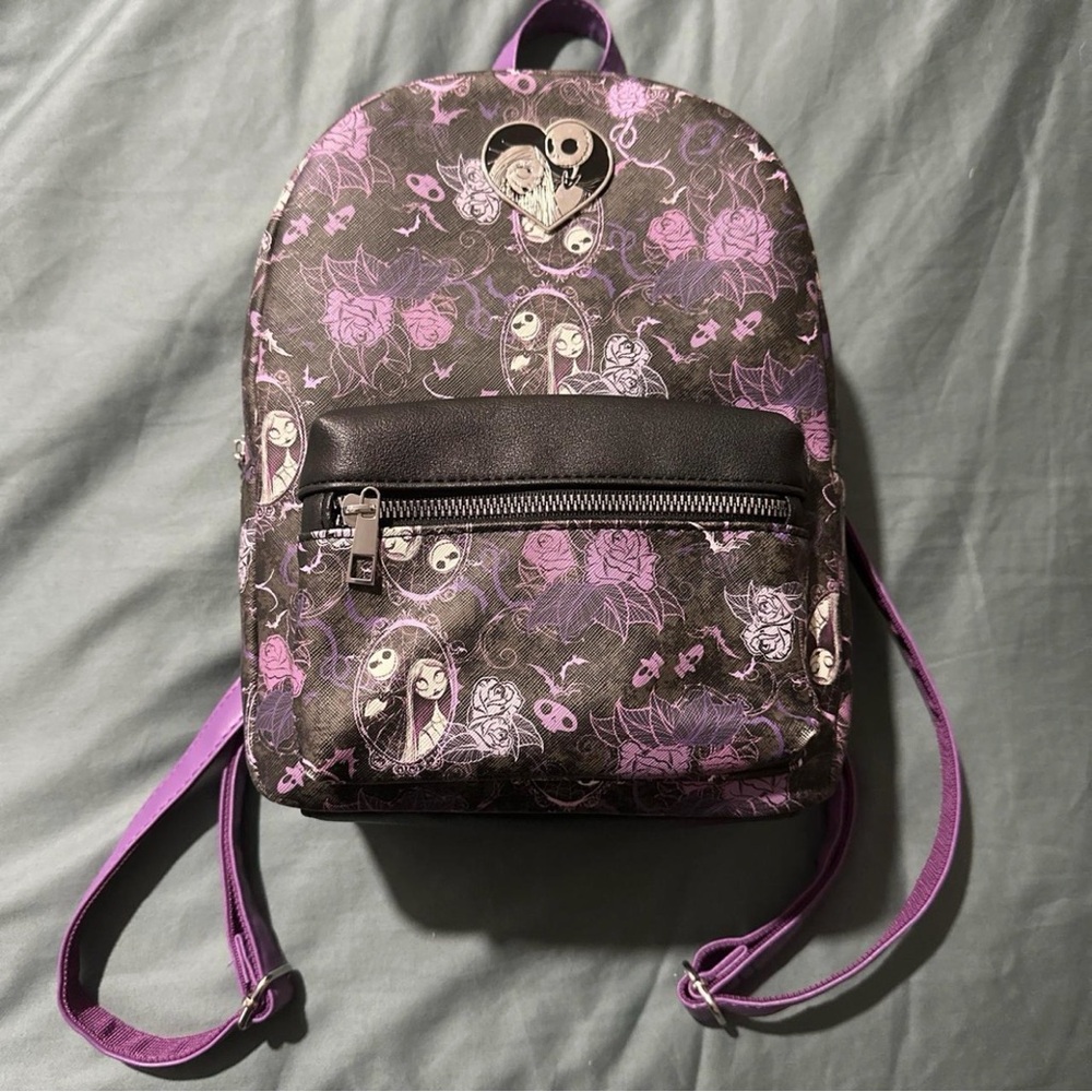 Jack and Sally Mini Backpack